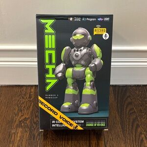 Mecha Robocop Toy - Green and Gray